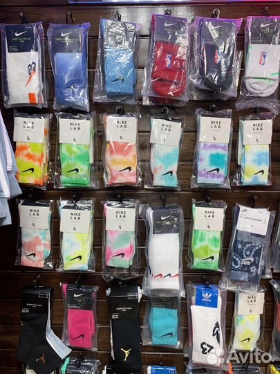 Носки Nike, Adidas, Jordan