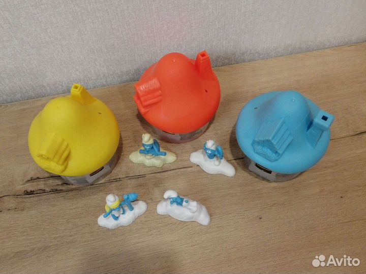 Набор домиков смурфиков