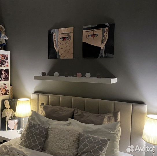 Диптих (двойная картина) Астой и капитаном Ями