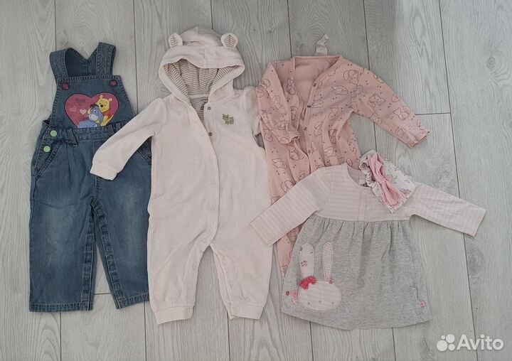 Пакет одежды для девочки 74