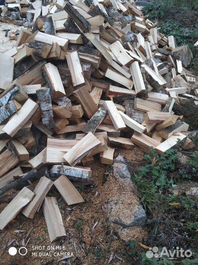 Дрова колотые без посредников с доставкой