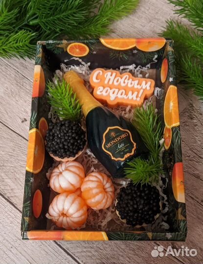 Новогодний набор из мыла