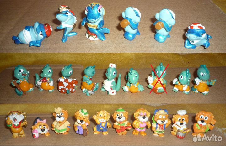 Киндер сюрприз, ландрин и т.д. Игрушки фигурки