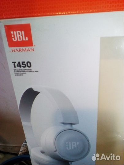 Наушники JBL T450 White