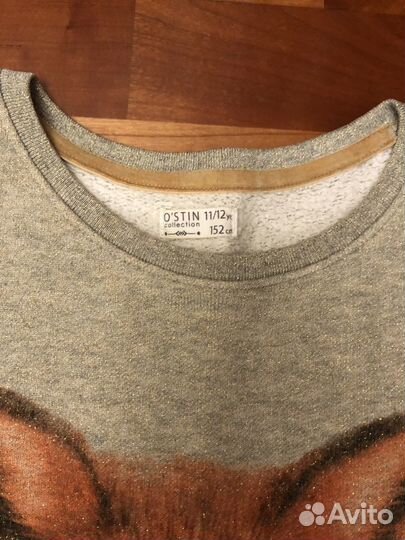 Свитшот HM,Zara 140-146,10-12 лет