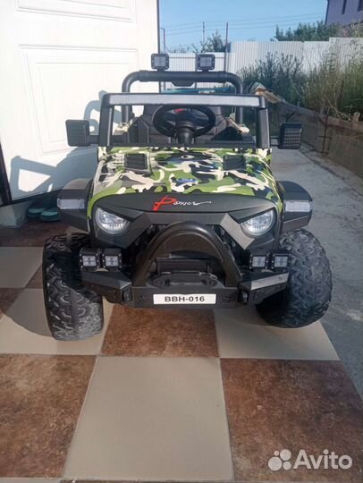 Детский электромобиль джип