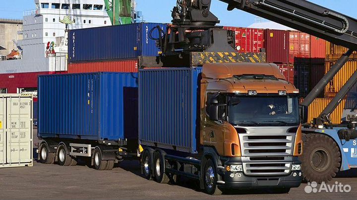 Грузоперевозки контейнеров 20 фут, 40 фут