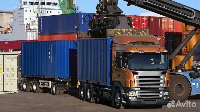 Грузоперевозки контейнеров 20 фут, 40 фут