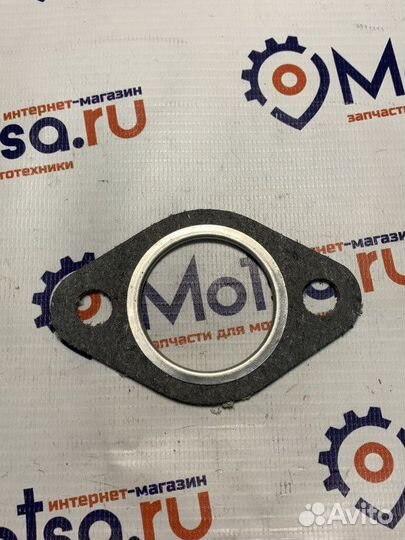 Прокладка Юп5 глушителя колена цилиндра3мм с обвал