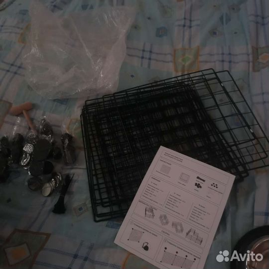 Клетка (Манеж) для щенков, больших грызунов