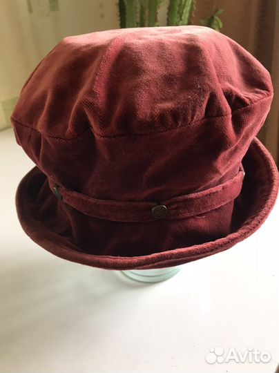 Шапка панама теплая межсезонная