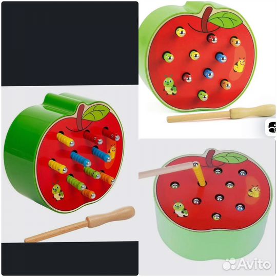 Развивающая игра магнитная рыбалка 