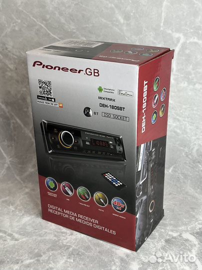 Магнитола pioneer с bluetooth новая