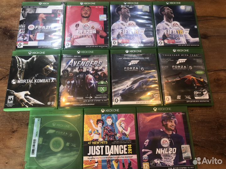 Игры на xbox One диски