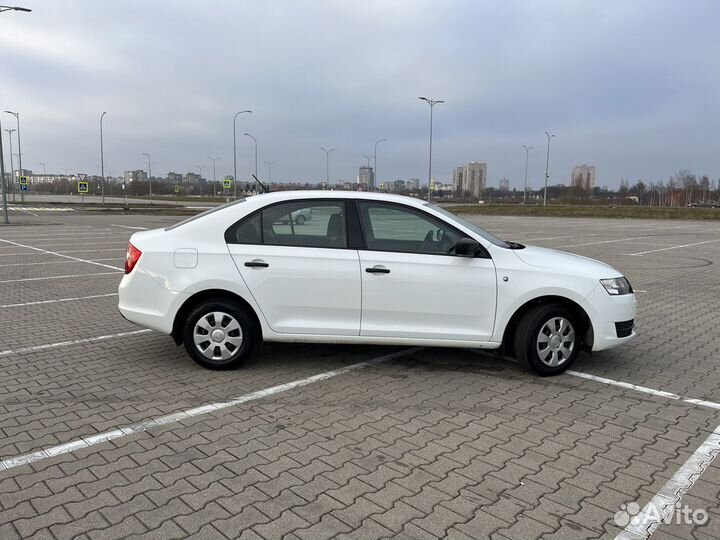 Skoda Rapid 1.6 МТ, 2015, 115 600 км