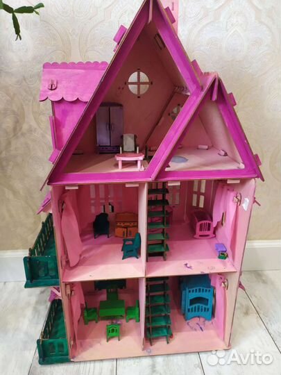 Кукольный домик игрушечный #детский #для девочек