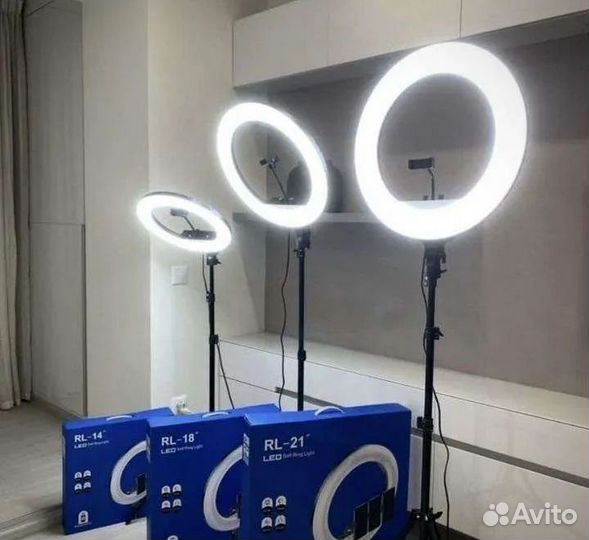 Кольцевые лампы новые