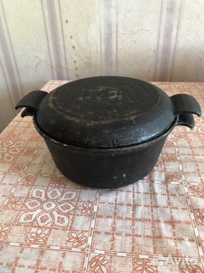 Казан чугунный