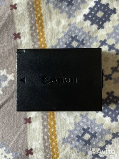 Зарядка для фотоаппарата canon и аккумулятор