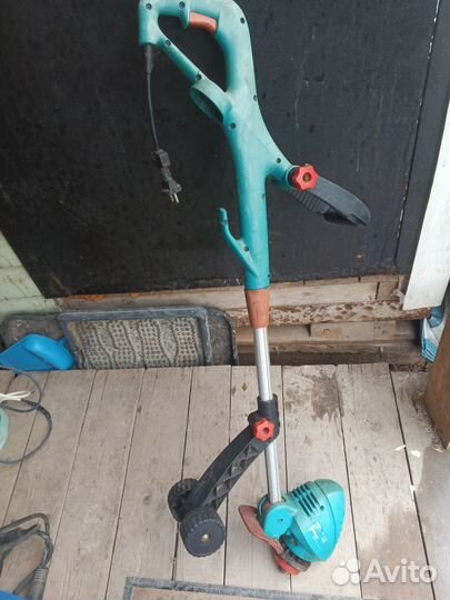 Газонокосилка электрическая bosch