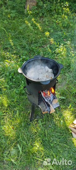 Казан чугунный 8 литров