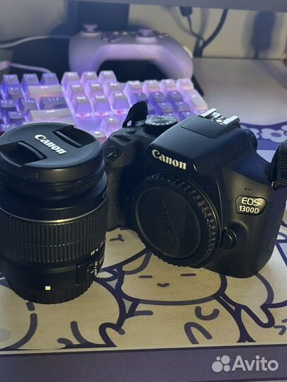 Фотоаппарат canon 1300d