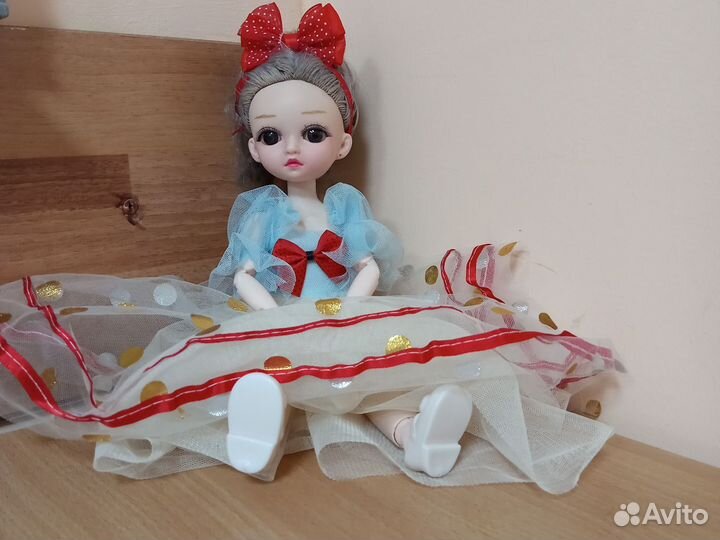 Кукла шарнирная, б/у