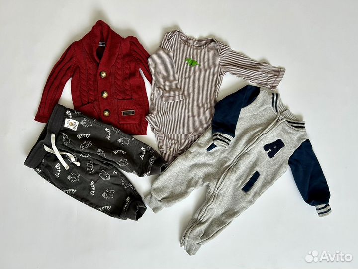 Вещи пакетом на мальчика 74