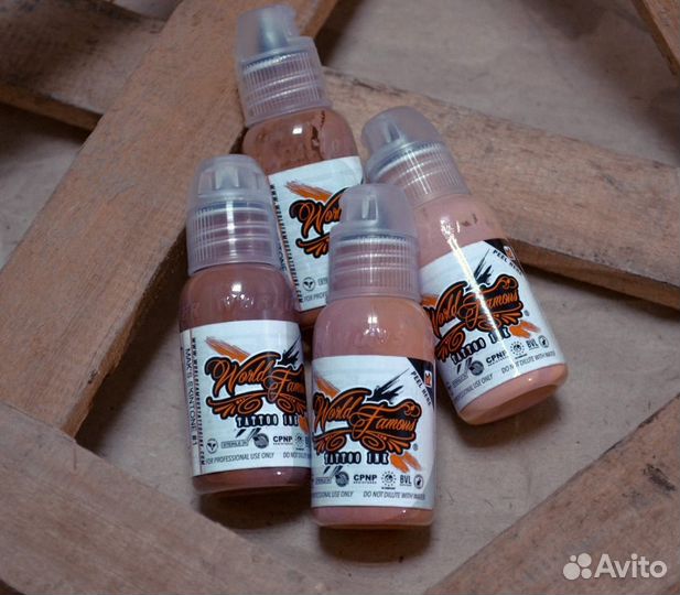 Краска для тату от word famous