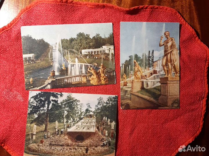 Открытки Петродворец / 18 шт. Ленинград СССР