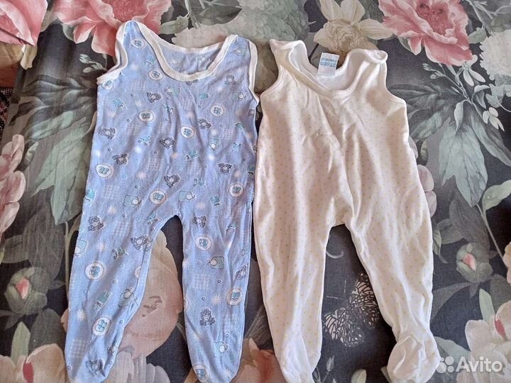 Вещи для малышей от 1 месяца до 7