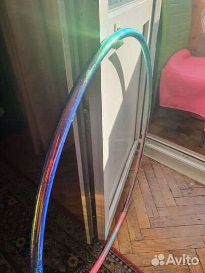 Обруч с обмоткой и чехол для обруча