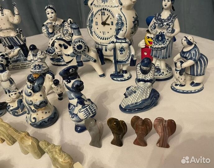 Фигурки гжель