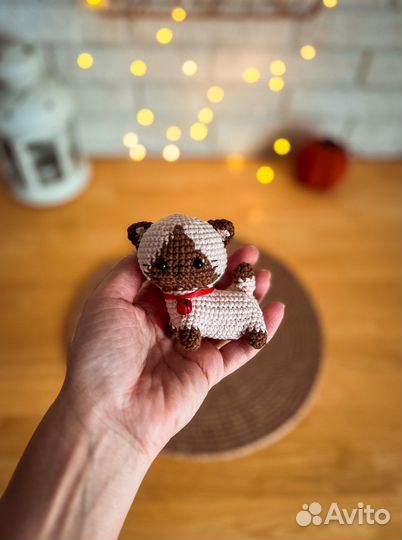 Вязаные микро-котики. Амигуруми игрушка