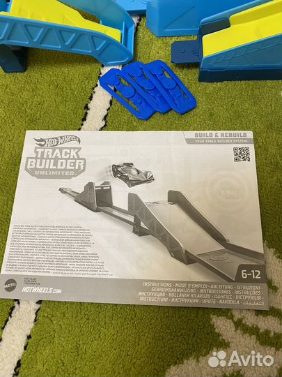 Hot Wheels Track Builder Трамплин