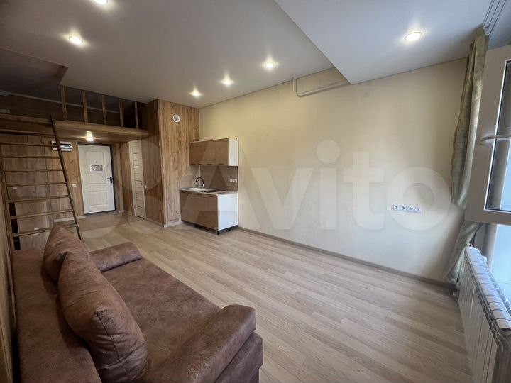 Квартира-студия, 25 м², 1/9 эт.