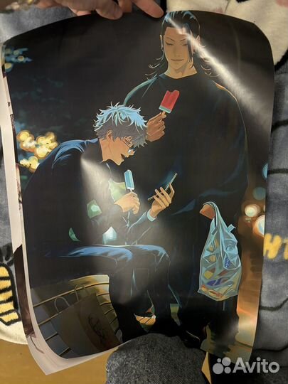 Постеры Магическая битва сатосугу