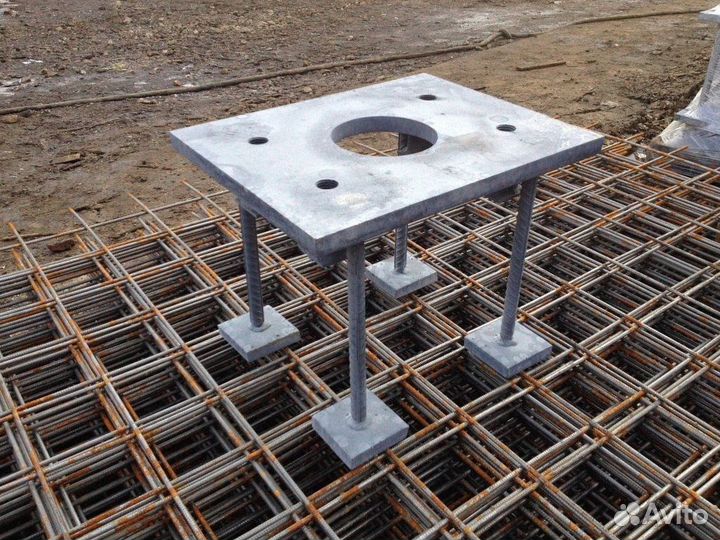 Закладные металлические пластины