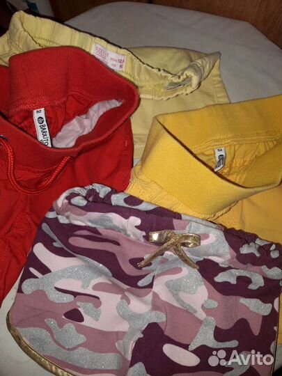 Шорты на девочку р.86-92