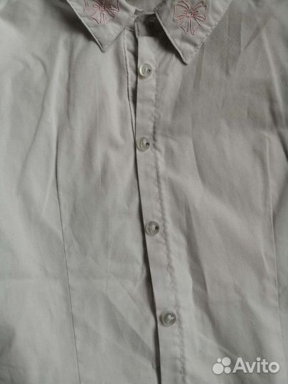 Рубашка школьная 140