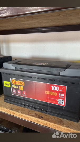 Аккумулятор 100Ah (850A) Centra Plus