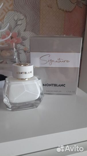 Парфюмерная вода montblanc signature