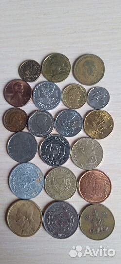 20 монет из 20 стран