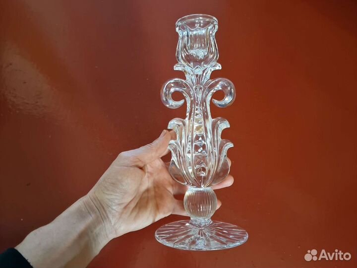 Подсвечник хрусталь СССР