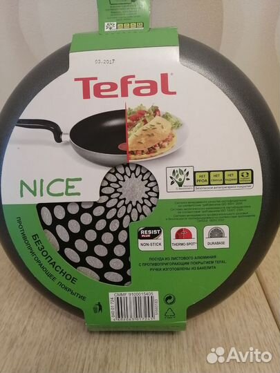 Сковорода Tefal nice, Франция