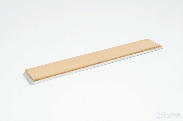 Алюминиевый бланк с кожей или замшей 150х25х5мм