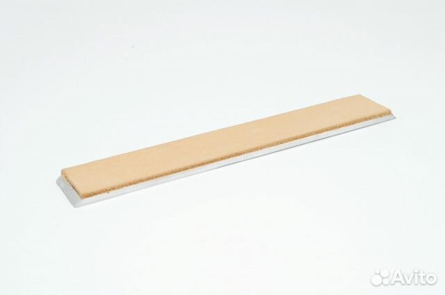 Алюминиевый бланк с кожей или замшей 150х25х5мм