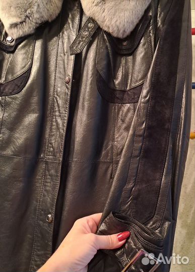 Куртка кожаная женская