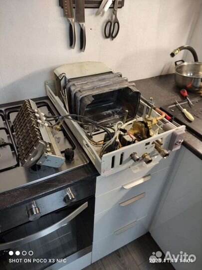 Ремонт газовых колонок и плит