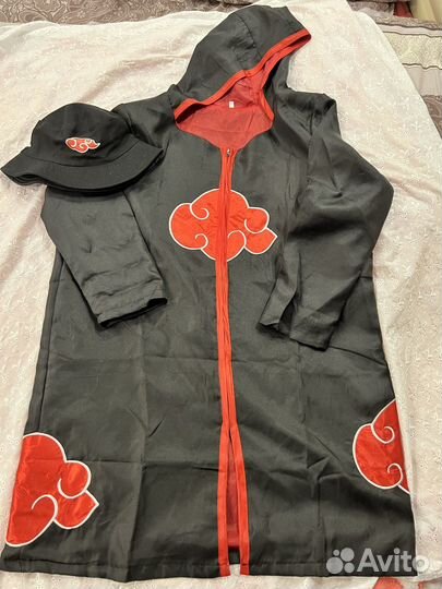 Накидка Акацуки и панама наруто